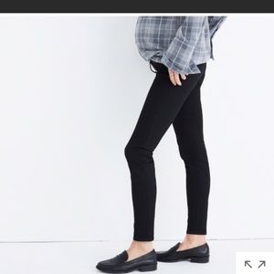 NWT Madewell maternity jeans black frost